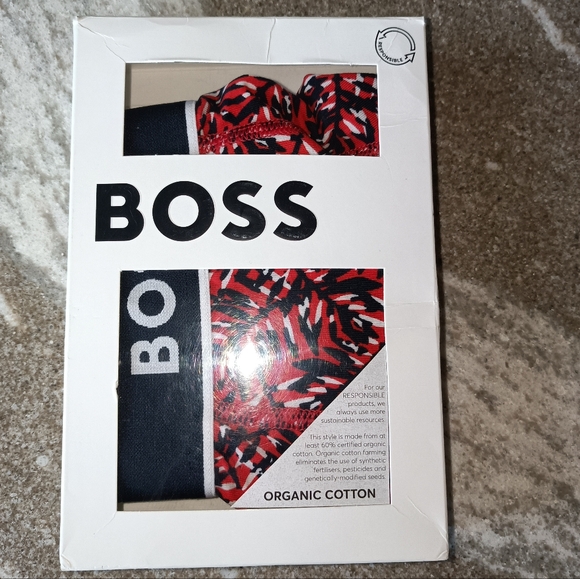 Hugo Boss Men's Organic Cotton Men's Boxer Trunk Underwear NEW Size XL - Picture 3 of 3